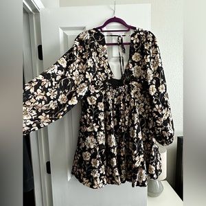 Free People Melia Printed Mini Dress